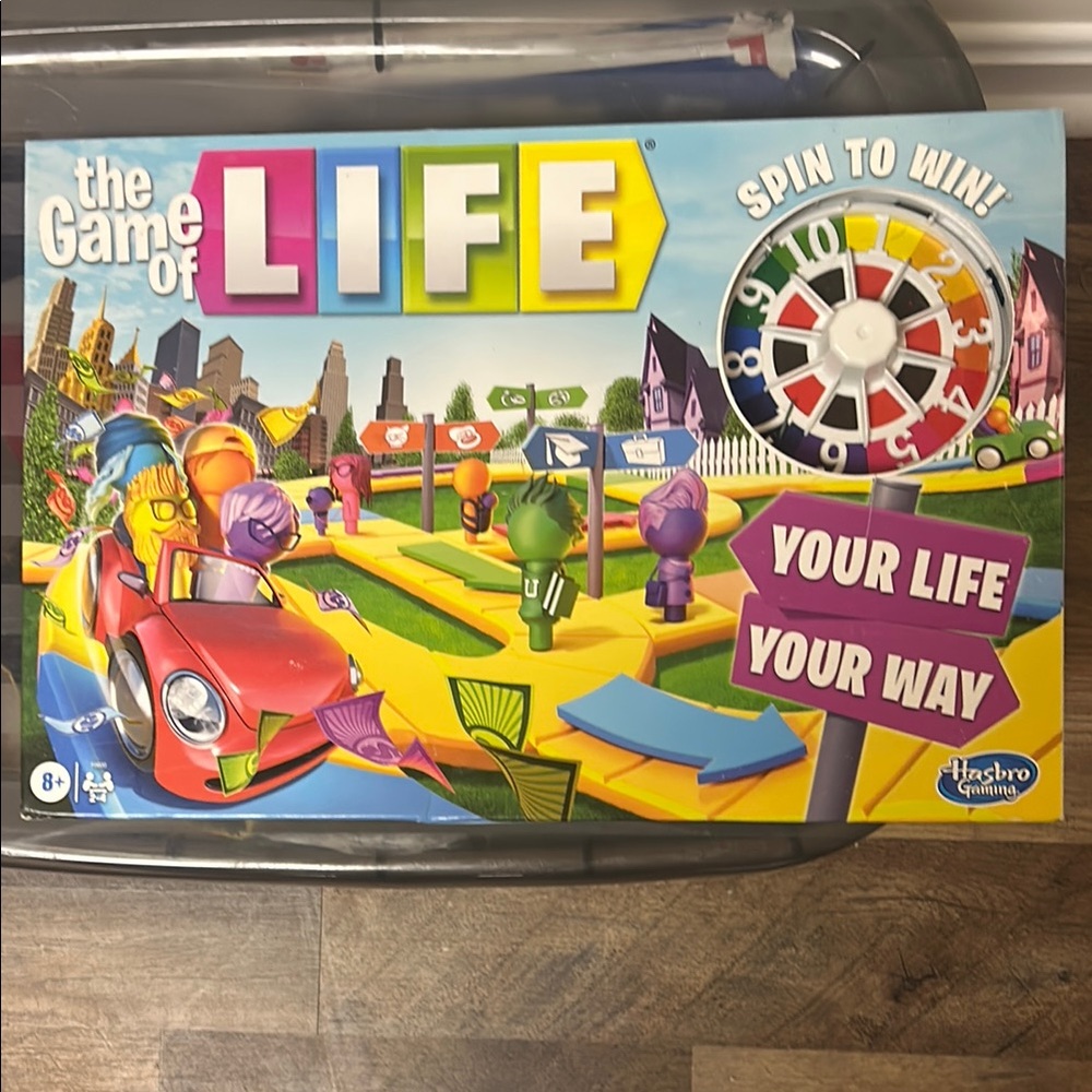 Hasbro The Game of Life - Colorful Family Board Game